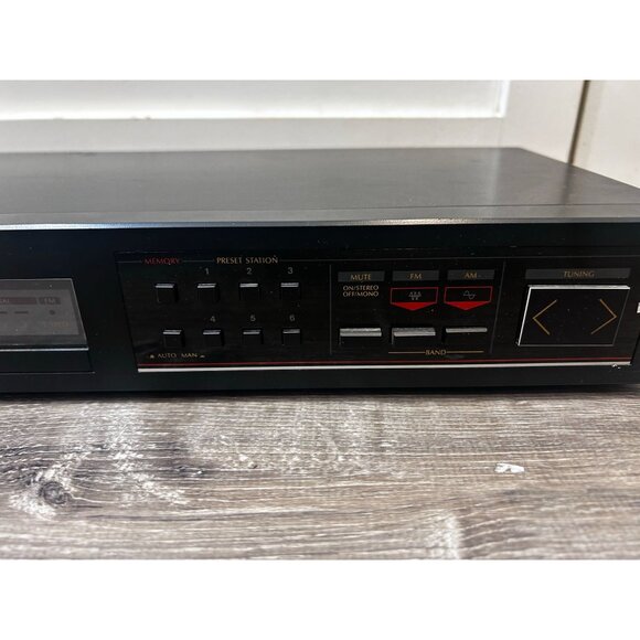 Vintage LXI Quartz Synthesizer AM/FM Stereo Tuner Black Model 28924 - Picture 4 of 7